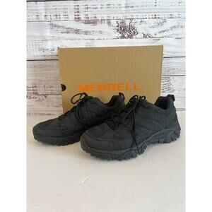 MERRELL MEN'S MOAB 2 TACTICAL LOW SHOES BLACK SIZE 10 1/2 W/ BOX
